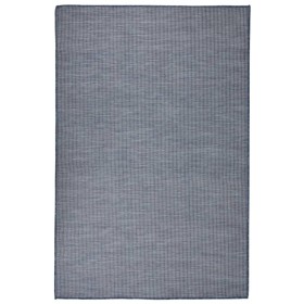 Alfombra de exterior de tejido plano azul 120x170 cm de vidaXL, Alfombras - Ref: Foro24-340795, Precio: 29,99 €, Descuento: %