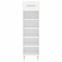 Engineered wood shoe rack, white, 30x35x105 cm by vidaXL, Closets and storage - Ref: Foro24-829660, Price: 41,94 €, Discount: %