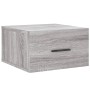 Sonoma gray wall bedside table 35x35x20 cm by vidaXL, Lockers and storage cabinets - Ref: Foro24-829864, Price: 28,06 €, Disc...