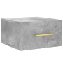 Wall bedside tables 2 pcs concrete gray color 35x35x20 cm by vidaXL, Lockers and storage cabinets - Ref: Foro24-829797, Price...