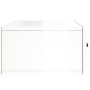 Glossy white wall bedside table 35x35x20 cm by vidaXL, Lockers and storage cabinets - Ref: Foro24-829840, Price: 24,99 €, Dis...