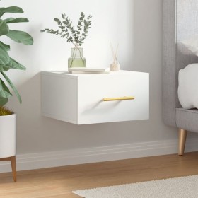 White wall bedside table 35x35x20 cm by vidaXL, Lockers and storage cabinets - Ref: Foro24-829788, Price: 36,99 €, Discount: %