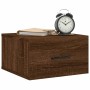 Wall bedside tables 2 pcs brown oak color 35x35x20 cm by vidaXL, Lockers and storage cabinets - Ref: Foro24-829867, Price: 42...