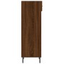 Brown oak engineered wood shoe rack 30x35x105 cm by vidaXL, Closets and storage - Ref: Foro24-829699, Price: 43,26 €, Discoun...