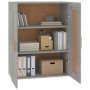 Armario pared madera ingeniería gris hormigón 69,5x32,5x90 cm de vidaXL, Estantes y estanterías - Ref: Foro24-812298, Precio:...