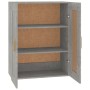 Engineered wood gray concrete wall-mounted cabinet 69.5x32.5x90 cm by vidaXL, Shelves and shelves - Ref: Foro24-812298, Price...