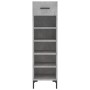 Concrete gray engineered wood shoe rack 30x35x105 cm by vidaXL, Closets and storage - Ref: Foro24-829680, Price: 68,70 €, Dis...