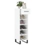 White engineered wood shoe rack 30x35x105 cm by vidaXL, Closets and storage - Ref: Foro24-829700, Price: 61,78 €, Discount: %