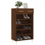 Engineered wood oak brown shoemaker 60x35x105 cm by vidaXL, Closets and storage - Ref: Foro24-829603, Price: 56,23 €, Discoun...