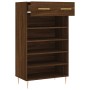 Engineered wood oak brown shoemaker 60x35x105 cm by vidaXL, Closets and storage - Ref: Foro24-829603, Price: 56,23 €, Discoun...