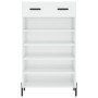 Shoe cabinet made of white glossy plywood, 60x35x105 cm by vidaXL, Closets and storage - Ref: Foro24-829622, Price: 69,88 €, ...