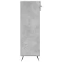 Concrete gray engineered wood shoe rack 60x35x105 cm by vidaXL, Closets and storage - Ref: Foro24-829584, Price: 55,68 €, Dis...