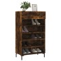 Engineered wood smoked oak shoemaker 60x35x105 cm by vidaXL, Closets and storage - Ref: Foro24-829617, Price: 55,35 €, Discou...