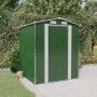 Cobertizo de jardín acero galvanizado verde 192x191x223 cm de vidaXL, Cobertizos - Ref: Foro24-3147427, Precio: 364,25 €, Des...