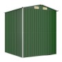 Garden shed made of green galvanized steel, 192x191x223 cm. by vidaXL, Sheds - Ref: Foro24-3147427, Price: 364,54 €, Discount: %