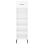 Glossy white plywood shoe cabinet 30x35x105 cm by vidaXL, Closets and storage - Ref: Foro24-829694, Price: 48,28 €, Discount: %