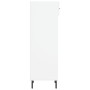 Glossy white plywood shoe cabinet 30x35x105 cm by vidaXL, Closets and storage - Ref: Foro24-829694, Price: 48,28 €, Discount: %