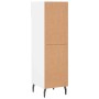 Glossy white plywood shoe cabinet 30x35x105 cm by vidaXL, Closets and storage - Ref: Foro24-829694, Price: 48,28 €, Discount: %