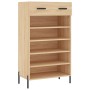 Zapatero madera de ingeniería roble Sonoma 60x35x105 cm de vidaXL, Armarios y almacenamiento - Ref: Foro24-829623, Precio: 59...