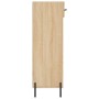 Zapatero madera de ingeniería roble Sonoma 60x35x105 cm de vidaXL, Armarios y almacenamiento - Ref: Foro24-829623, Precio: 59...