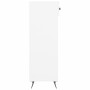 Glossy white plywood shoe cabinet 30x35x105 cm by vidaXL, Closets and storage - Ref: Foro24-829646, Price: 43,02 €, Discount: %