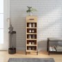 Sonoma oak engineered wood shoe rack 30x35x105 cm by vidaXL, Closets and storage - Ref: Foro24-829687, Price: 43,55 €, Discou...