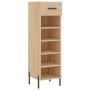 Sonoma oak engineered wood shoe rack 30x35x105 cm by vidaXL, Closets and storage - Ref: Foro24-829687, Price: 43,55 €, Discou...