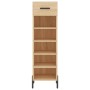 Sonoma oak engineered wood shoe rack 30x35x105 cm by vidaXL, Closets and storage - Ref: Foro24-829687, Price: 43,55 €, Discou...