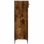 Engineered wood smoked oak shoemaker 30x35x105 cm by vidaXL, Closets and storage - Ref: Foro24-829681, Price: 41,16 €, Discou...