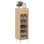 Zapatero madera de ingeniería roble Sonoma 30x35x105 cm de vidaXL, Armarios y almacenamiento - Ref: Foro24-829663, Precio: 55...