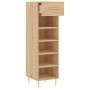 Sonoma oak engineered wood shoe rack 30x35x105 cm by vidaXL, Closets and storage - Ref: Foro24-829663, Price: 55,41 €, Discou...