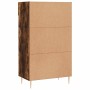 Engineered wood smoked oak shoemaker 60x35x105 cm by vidaXL, Closets and storage - Ref: Foro24-829601, Price: 55,07 €, Discou...