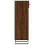 Brown oak engineered wood shoe rack 30x35x105 cm by vidaXL, Closets and storage - Ref: Foro24-829707, Price: 47,06 €, Discoun...