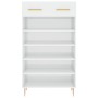 Shoe cabinet made of white glossy plywood, 60x35x105 cm by vidaXL, Closets and storage - Ref: Foro24-829598, Price: 59,64 €, ...