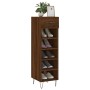 Brown oak engineered wood shoe rack 30x35x105 cm by vidaXL, Closets and storage - Ref: Foro24-829675, Price: 43,99 €, Discoun...