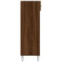 Brown oak engineered wood shoe rack 30x35x105 cm by vidaXL, Closets and storage - Ref: Foro24-829675, Price: 43,99 €, Discoun...