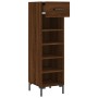 Engineered wood shoe rack in brown oak, 30x35x105 cm. by vidaXL, Closets and storage - Ref: Foro24-829683, Price: 42,89 €, Di...