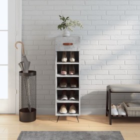 Engineered wood shoe rack in gray concrete, 30x35x105 cm. by vidaXL, Closets and storage - Ref: Foro24-829648, Price: 39,53 €...