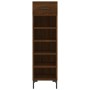 Engineered wood shoe rack in brown oak, 30x35x105 cm. by vidaXL, Closets and storage - Ref: Foro24-829683, Price: 42,89 €, Di...