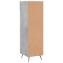 Engineered wood shoe rack in gray concrete, 30x35x105 cm. by vidaXL, Closets and storage - Ref: Foro24-829648, Price: 39,59 €...