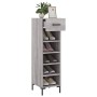 Sonoma gray engineered wood shoe rack 30x35x105 cm by vidaXL, Closets and storage - Ref: Foro24-829682, Price: 42,45 €, Disco...