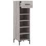 Sonoma gray engineered wood shoe rack 30x35x105 cm by vidaXL, Closets and storage - Ref: Foro24-829682, Price: 42,45 €, Disco...