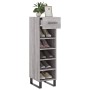 Engineered wood gray Sonoma shoerack 30x35x105 cm by vidaXL, Closets and storage - Ref: Foro24-829706, Price: 47,99 €, Discou...