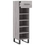 Engineered wood gray Sonoma shoerack 30x35x105 cm by vidaXL, Closets and storage - Ref: Foro24-829706, Price: 47,99 €, Discou...