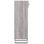 Engineered wood gray Sonoma shoerack 30x35x105 cm by vidaXL, Closets and storage - Ref: Foro24-829706, Price: 47,99 €, Discou...