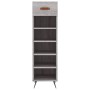 Sonoma gray engineered wood shoe rack 30x35x105 cm by vidaXL, Closets and storage - Ref: Foro24-829650, Price: 45,99 €, Disco...