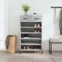 Concrete gray engineered wood shoe rack 60x35x105 cm by vidaXL, Closets and storage - Ref: Foro24-829624, Price: 57,26 €, Dis...