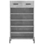 Concrete gray engineered wood shoe rack 60x35x105 cm by vidaXL, Closets and storage - Ref: Foro24-829624, Price: 57,26 €, Dis...