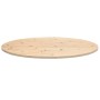 Tablero de mesa ovalado madera maciza de pino 90x45x2,5 cm de vidaXL, Tableros para mesas - Ref: Foro24-824325, Precio: 38,53...