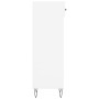 Glossy white plywood shoe cabinet 30x35x105 cm by vidaXL, Closets and storage - Ref: Foro24-829670, Price: 43,96 €, Discount: %